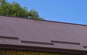typical Rhiwfawr corrugated roof uses